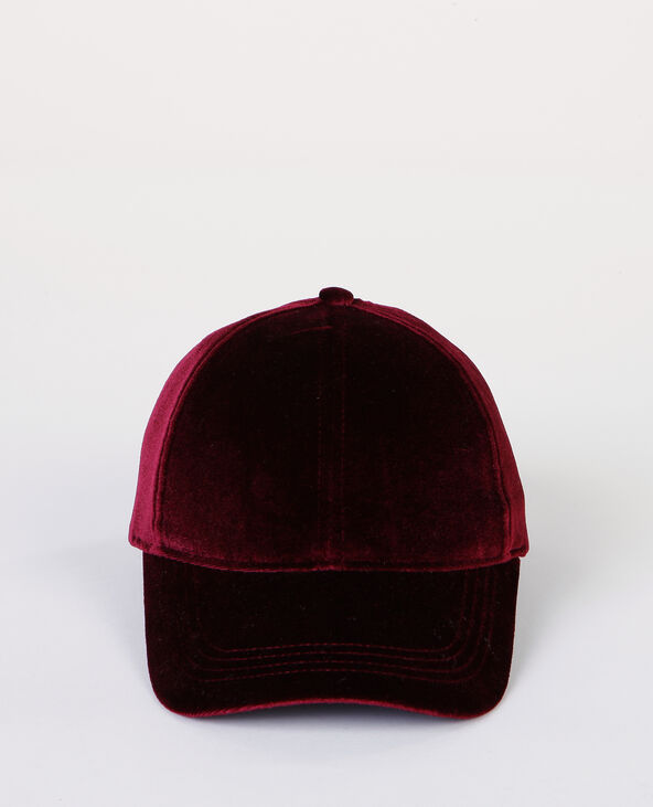 Casquette velours violet - Pimkie