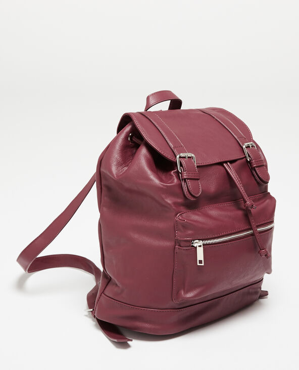 Sac à dos simili cuir violet - Pimkie