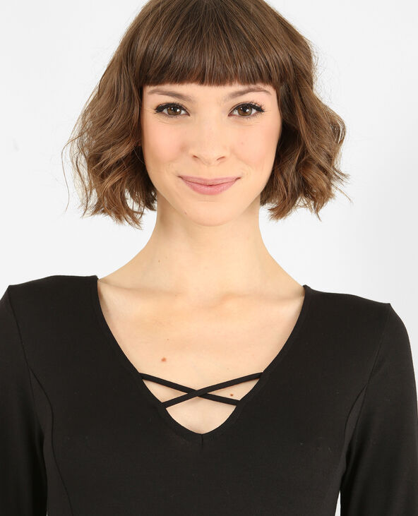 Robe patineuse noir - Pimkie