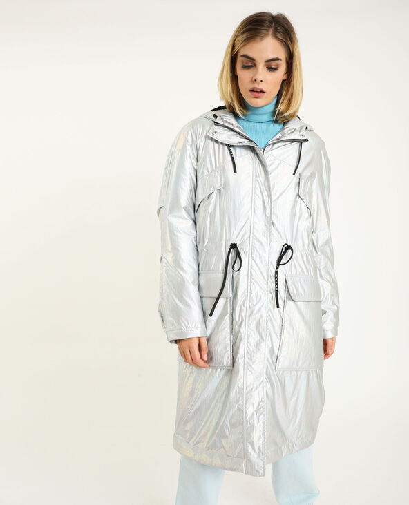 Parka argenté new arrivals
