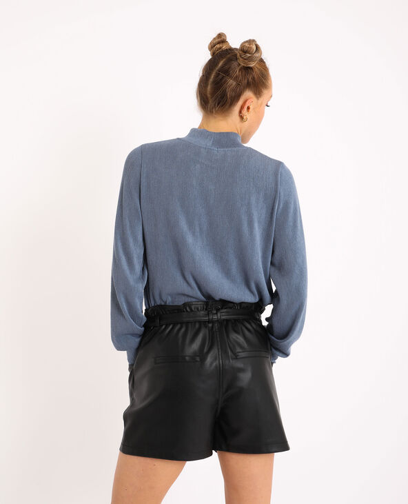 Petit pull à perles gris foncé - Pimkie