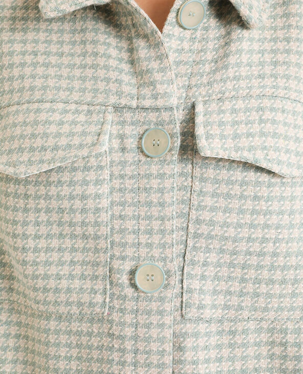 Surchemise vert de gris - Pimkie