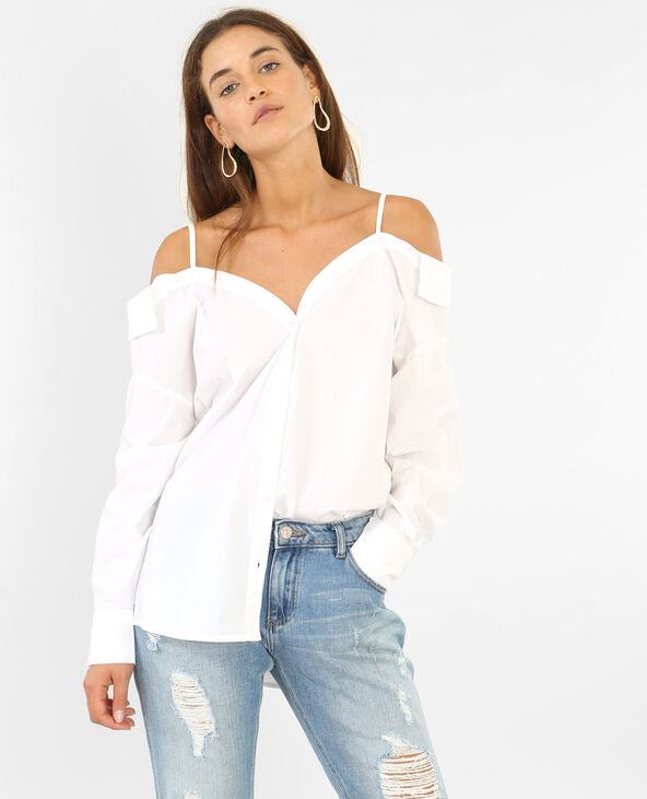 Chemisier epaule dénudée clearance