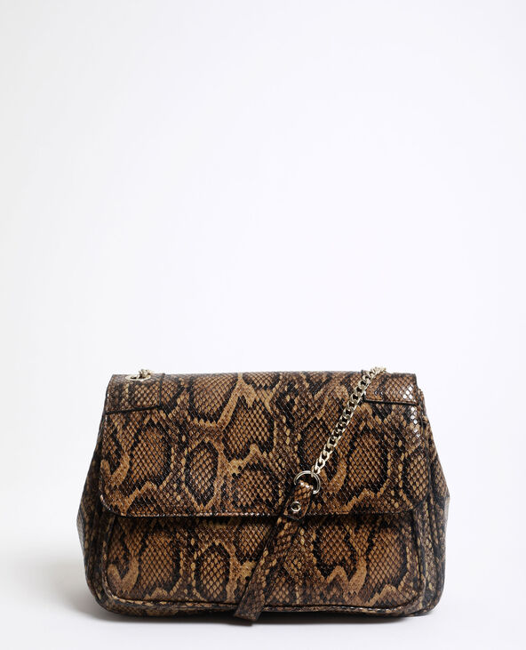 Sac sales python beige