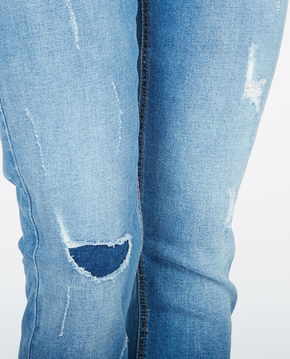 Jean skinny destroy bleu marine - Pimkie