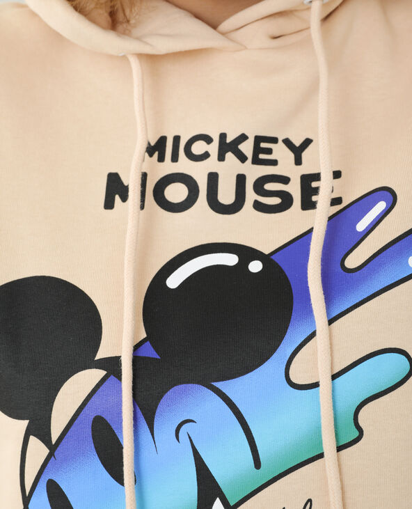 Sweat à capuche Mickey rose clair - Pimkie