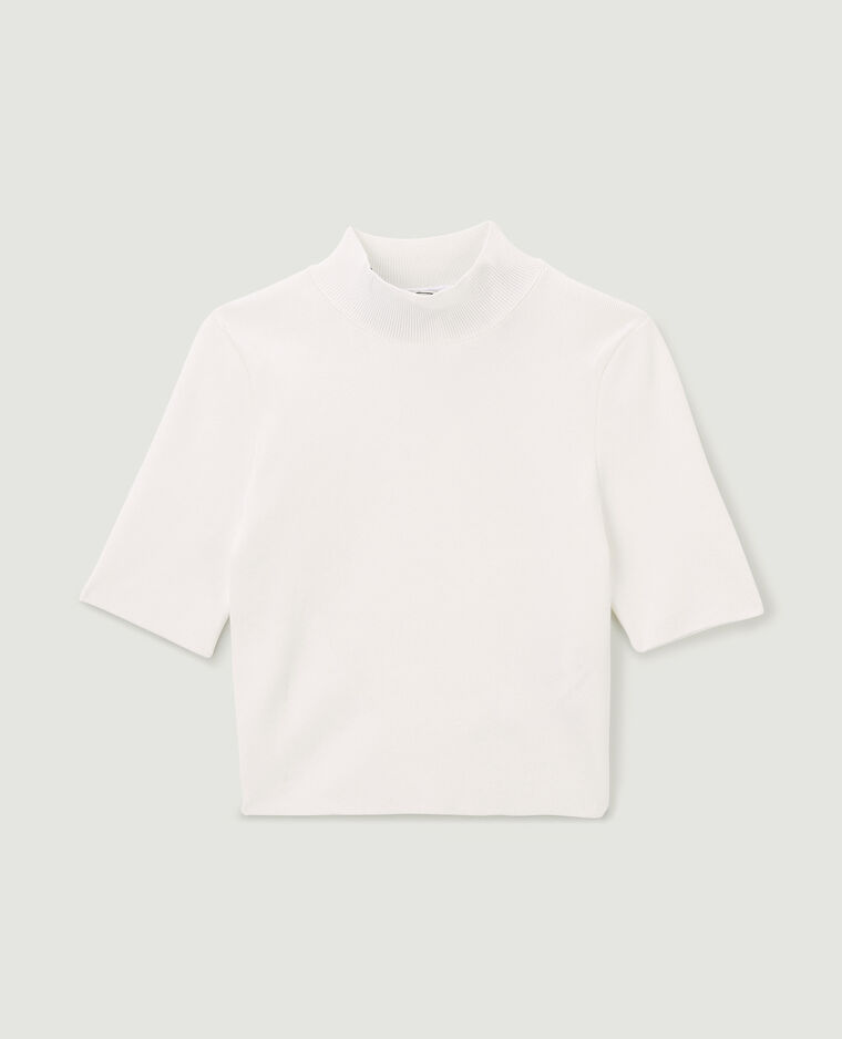 Top dos-nu en maille blanc - Pimkie
