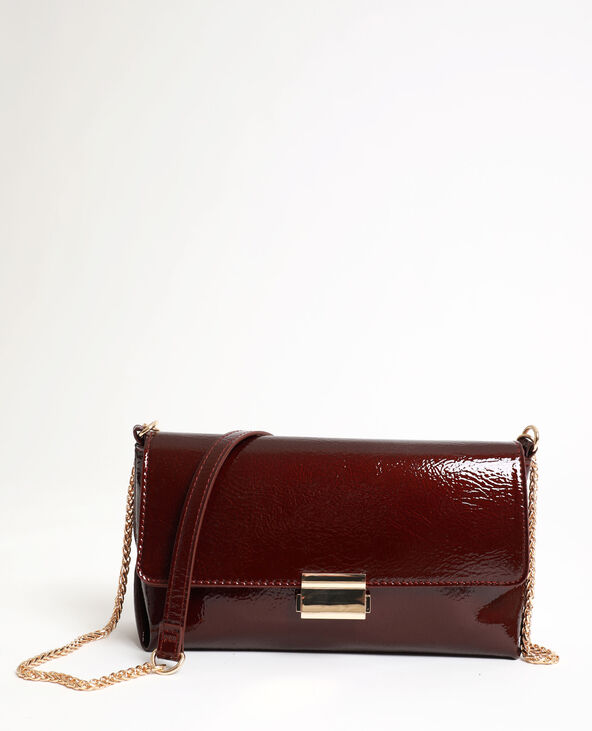 Sac souple verni violet - Pimkie