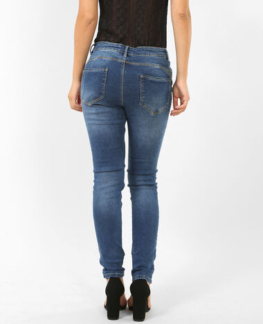 Skinny push up bleu - Pimkie