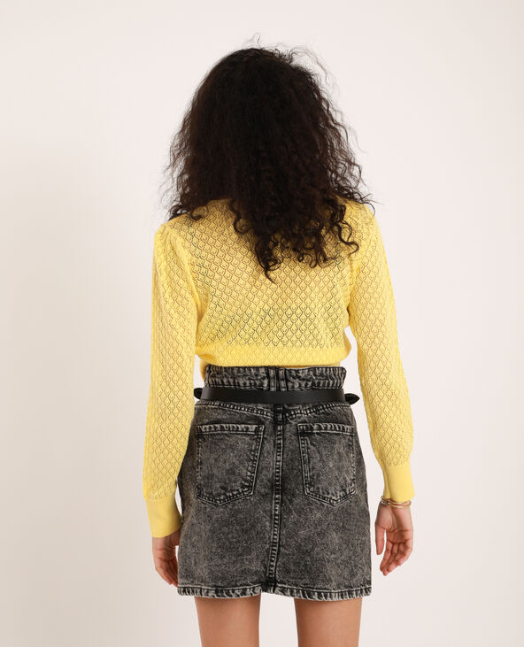 Gilet court jaune - Pimkie