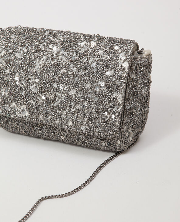 Sac à perles noir - Pimkie