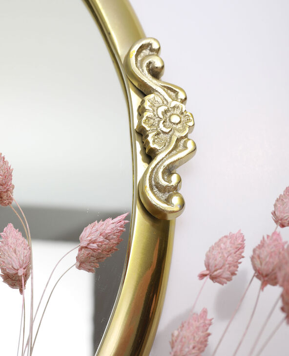 Grand miroir baroque orange - Pimkie
