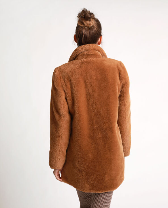 Manteau en fausse fourrure
