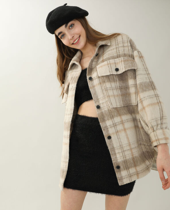 Surchemise oversize écru - Pimkie
