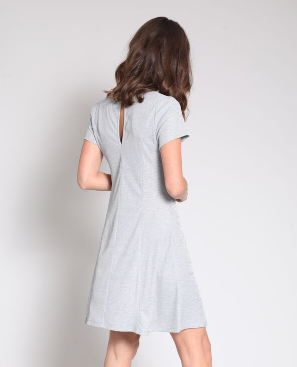 Robe patineuse gris chiné - Pimkie