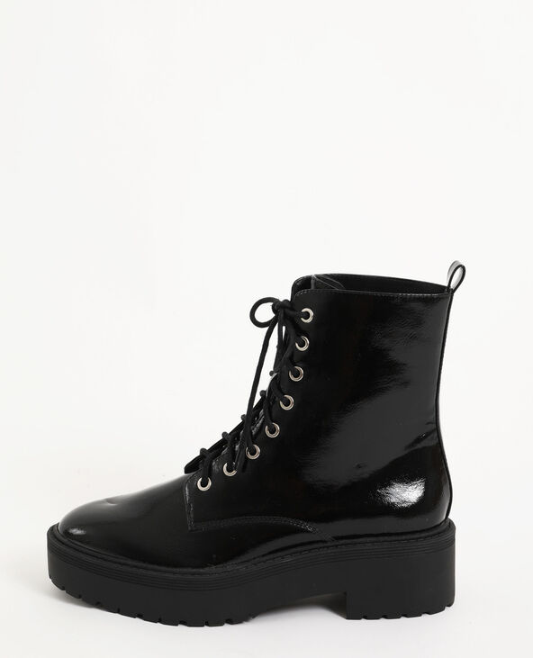 Bottines plateforme noir - Pimkie