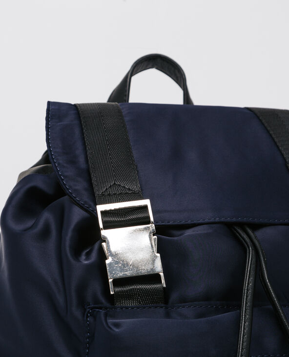 Sac à dos bimatière bleu - Pimkie