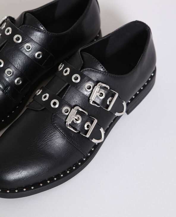 Derbies à  boucles noir - Pimkie