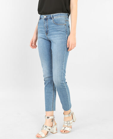 Jean skinny 7/8 bleu - Pimkie