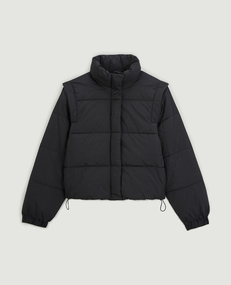 Doudoune courte noir - Pimkie