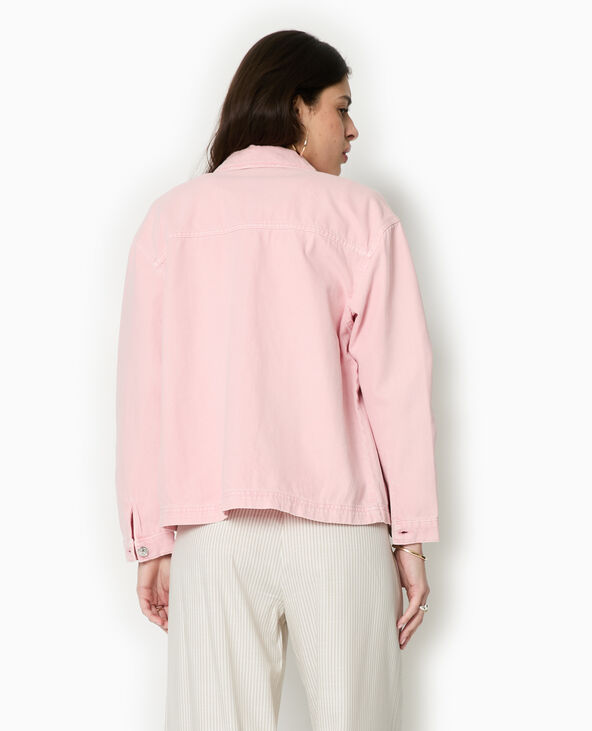 Surchemise en toile rose clair - Pimkie