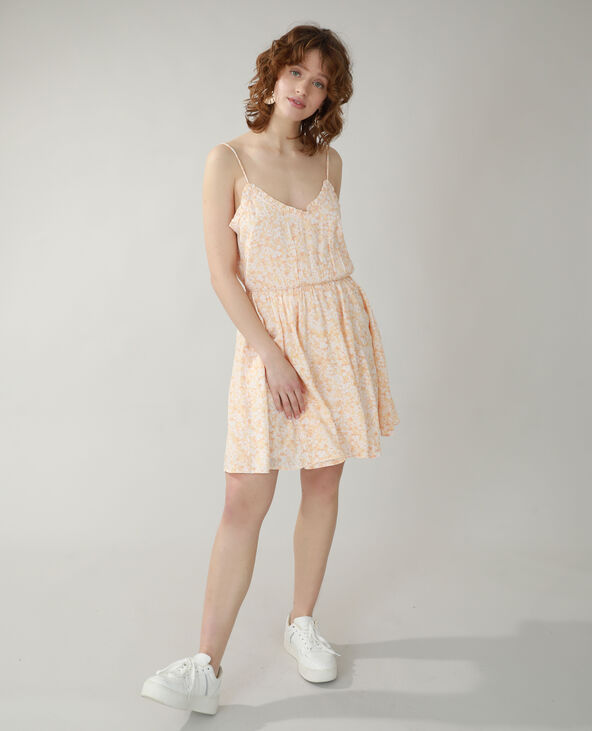 Robe fleurie écru - Pimkie