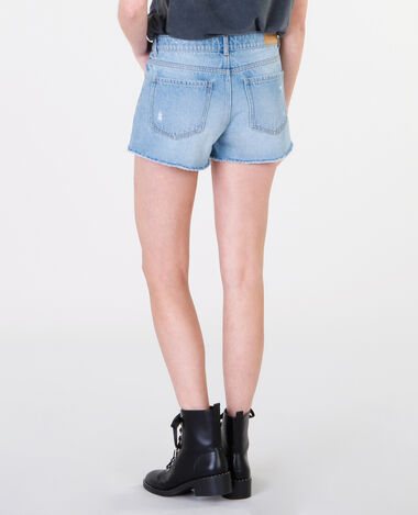 Short denim destroy bleu marine - Pimkie