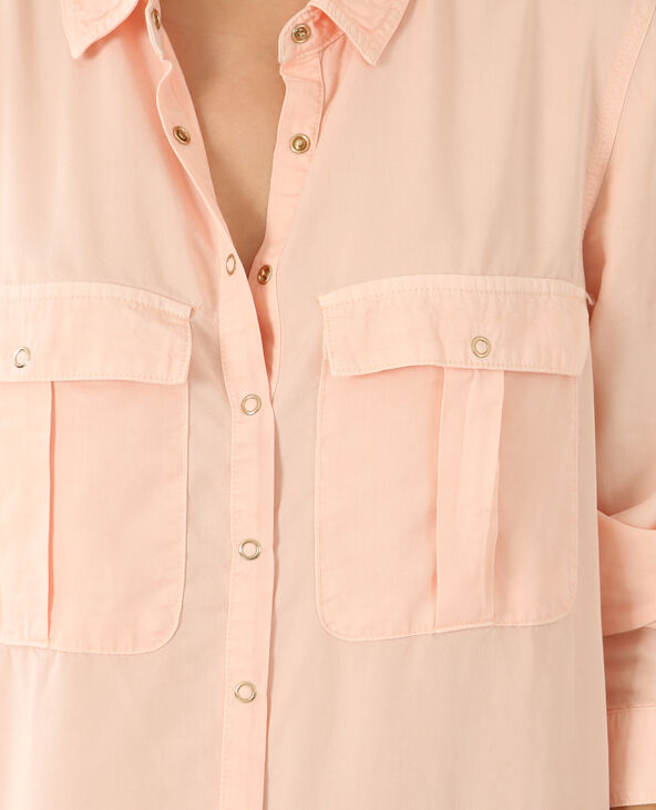 Robe chemise rose clair - Pimkie