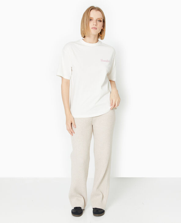 T-shirt oversize BAMBI blanc - Pimkie