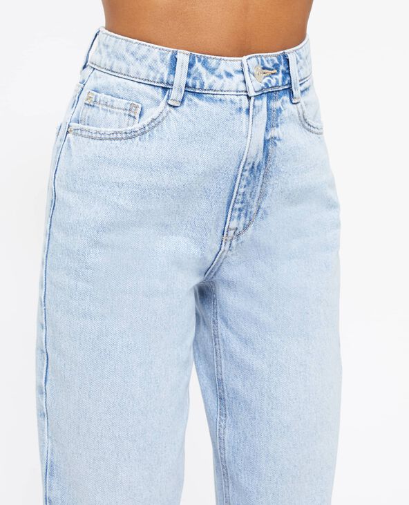 Jean mom taille haute bleu - Pimkie