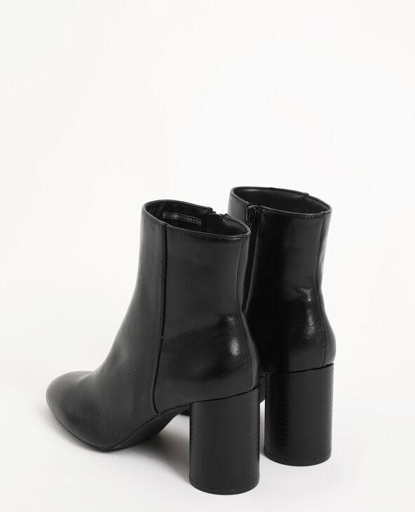 Boots à talon noir - Pimkie