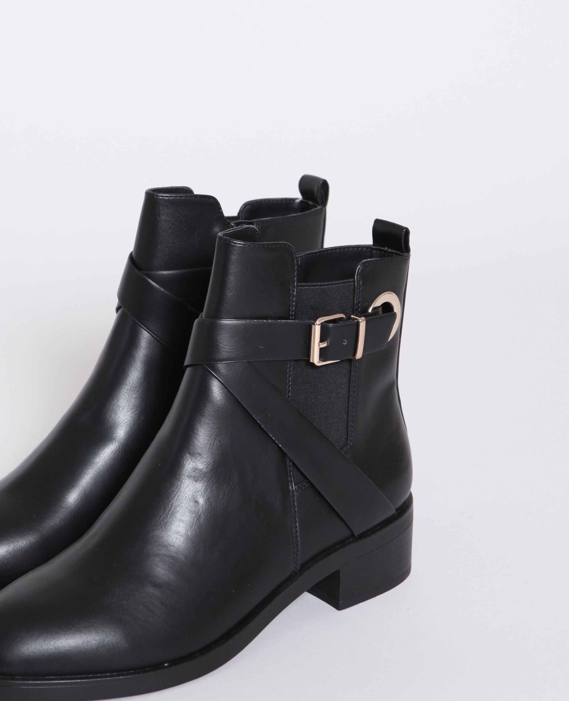 bottines noires pimkie