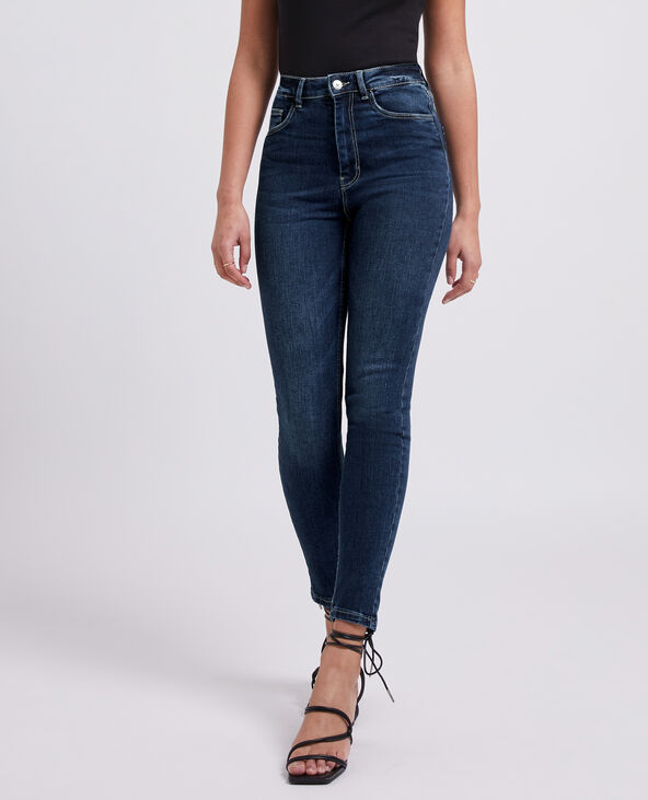 Jean skinny taille haute bleu marine - Pimkie