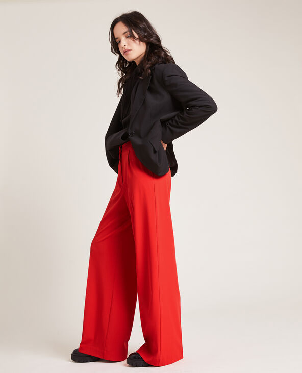 Pantalon large hot sale taille haute mango