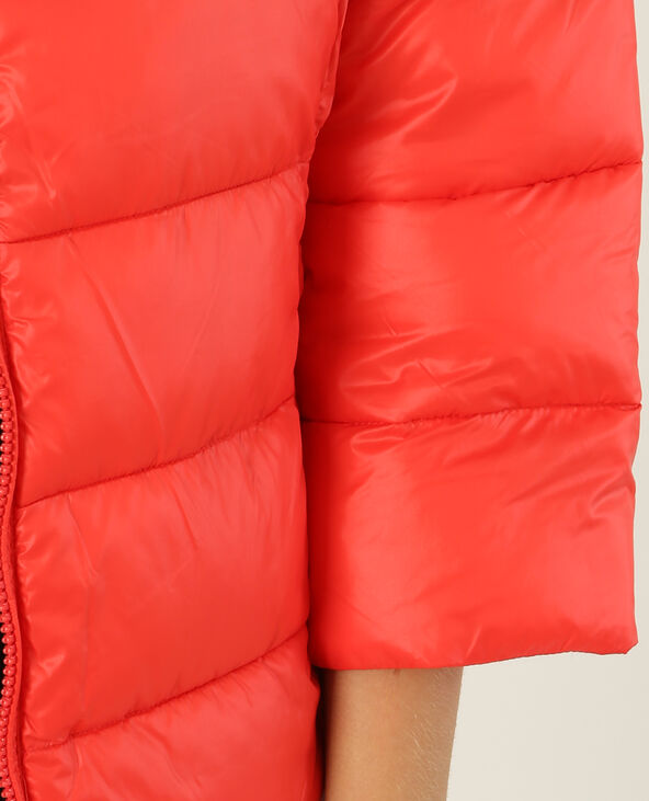 Doudoune fine boxy rouge - Pimkie