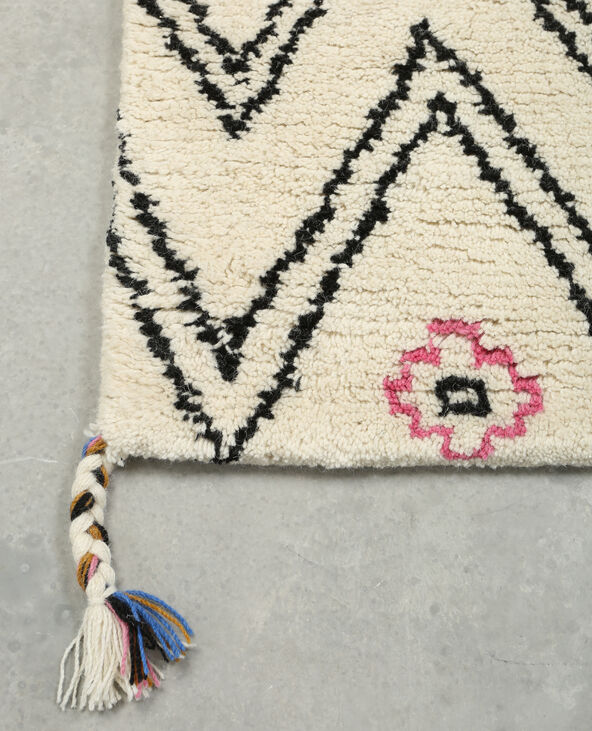 Tapis berbère multicolore bleu - Pimkie