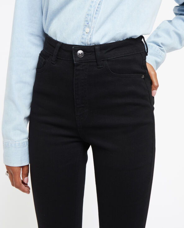 Jean skinny taille haute noir - Pimkie