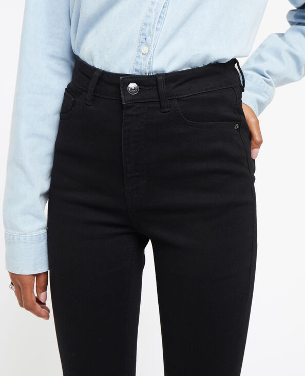 Jean skinny taille haute noir - Pimkie