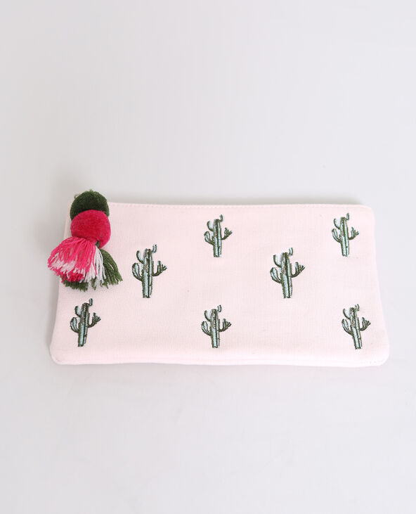 Pochette cactus écru - Pimkie