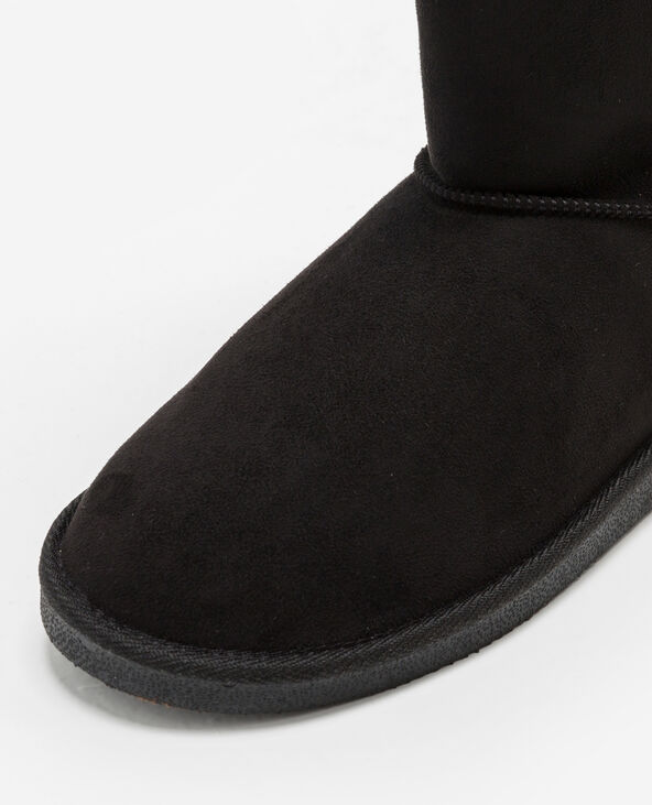 Bottes fourrées noir - Pimkie