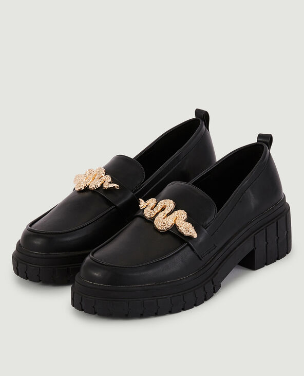 Mocassins chunky noir - Pimkie