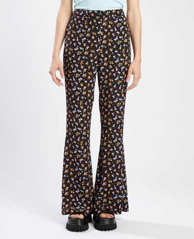 Pantalon flare noir - Pimkie
