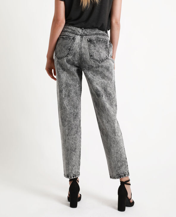 Jean mom gris foncé online