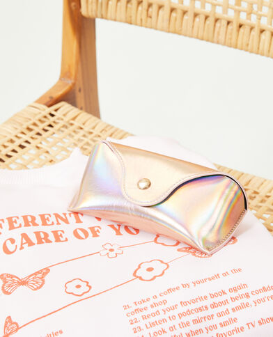 Etui à lunettes semi-rigide rose clair - Pimkie