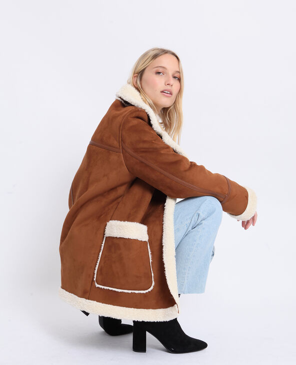 Manteau imitation mouton