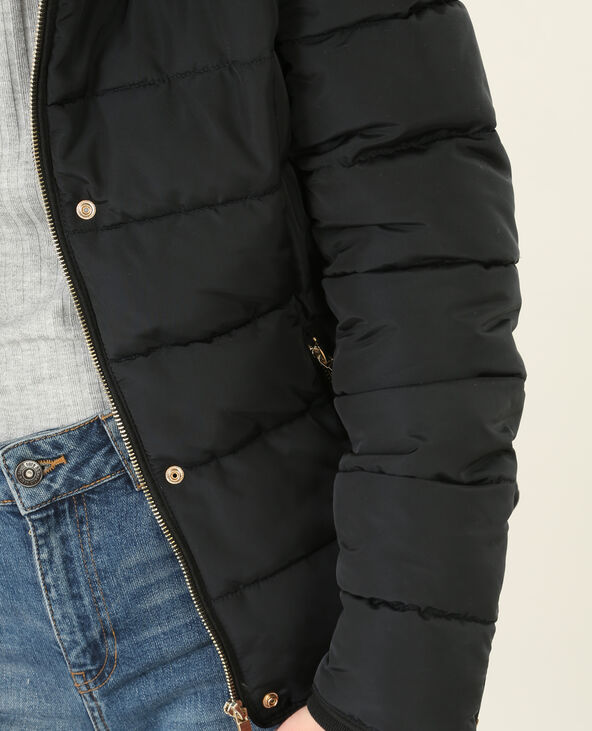 Doudoune courte noir - Pimkie
