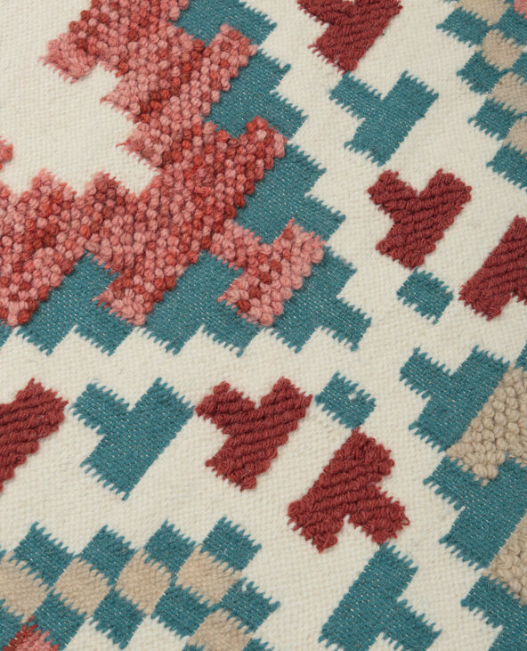 Tapis motifs en relief bleu - Pimkie