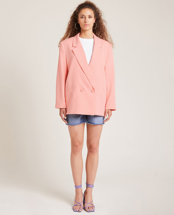 Veste blazer oversize rose - Pimkie