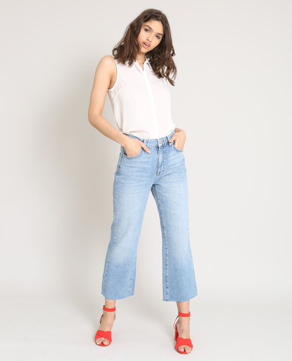 Chemise sans manches blanc - Pimkie
