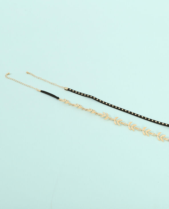 Colliers choker doré - Pimkie